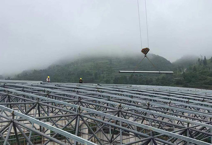 南宫网架施工